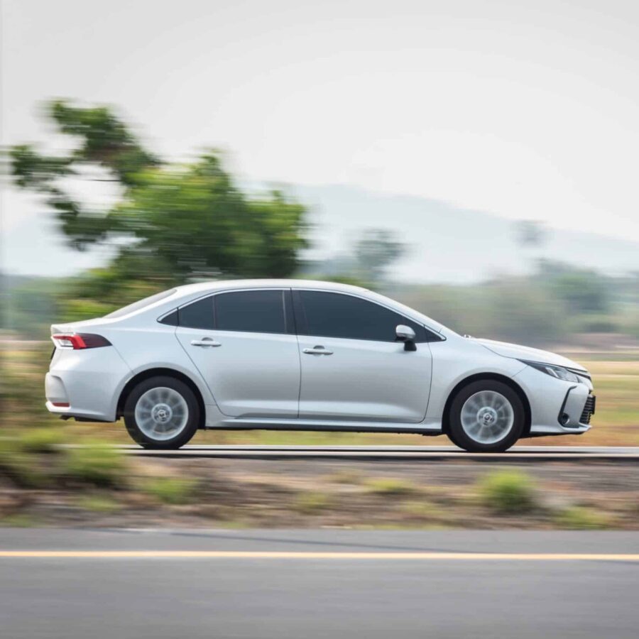 Toyota Corolla Driving