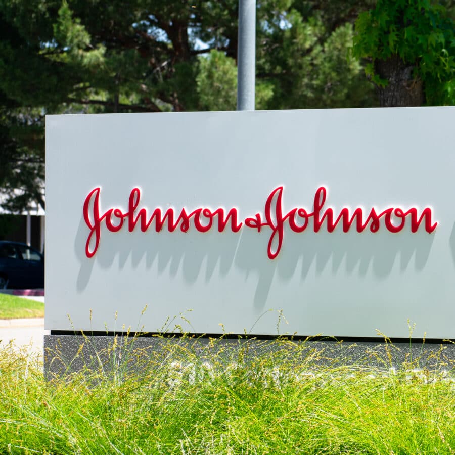 Johnson & Johnson Sign