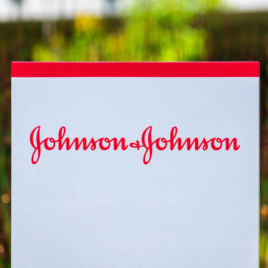 Johnson & Johnson Office Sign