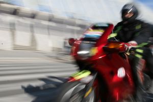 motorcycle blur focus