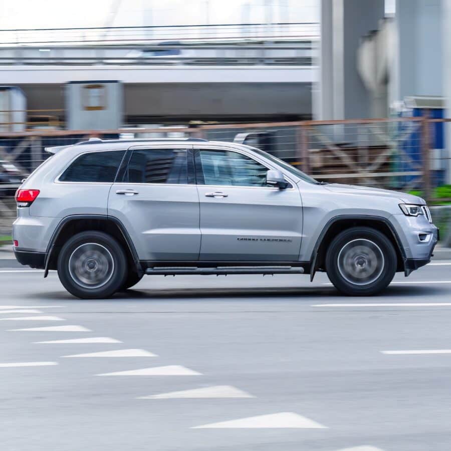 Grand Cherokee Driving