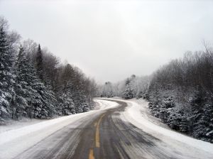 winter road