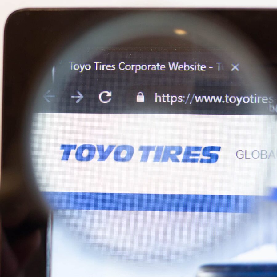 Toyo Tires Website