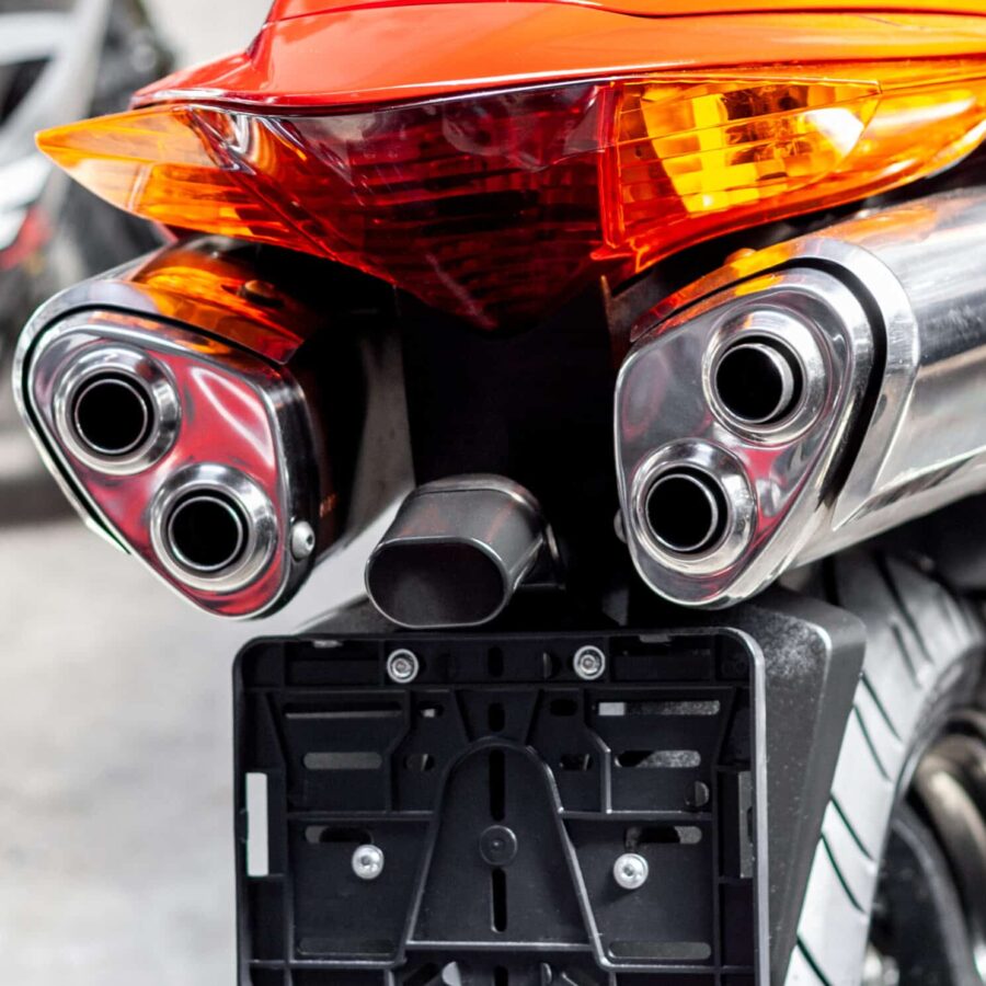 Motorcycle License Plate Frame