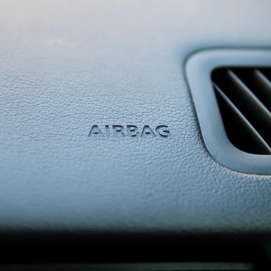 Passenger Airbag Label