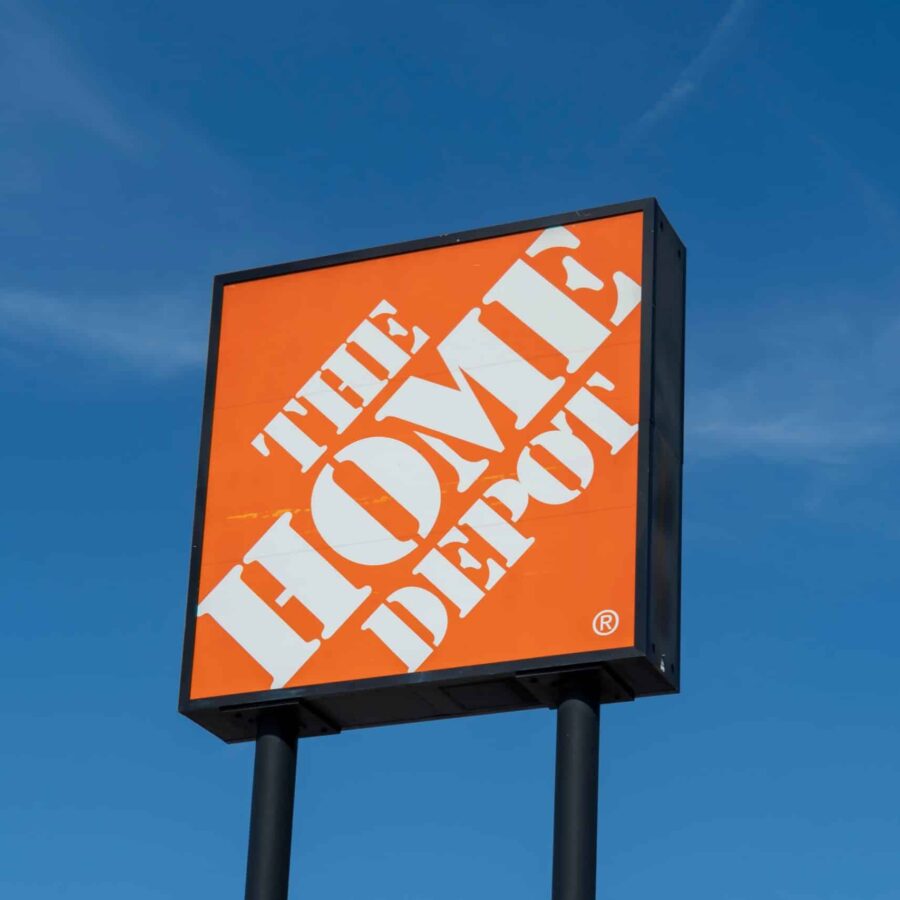 Home Depot Store Sign
