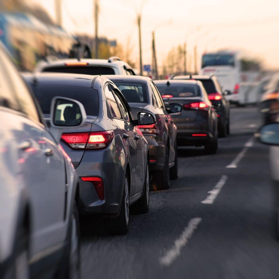 Cars in Traffic