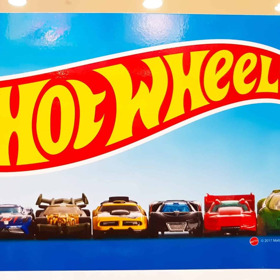 Hot Wheels Sign