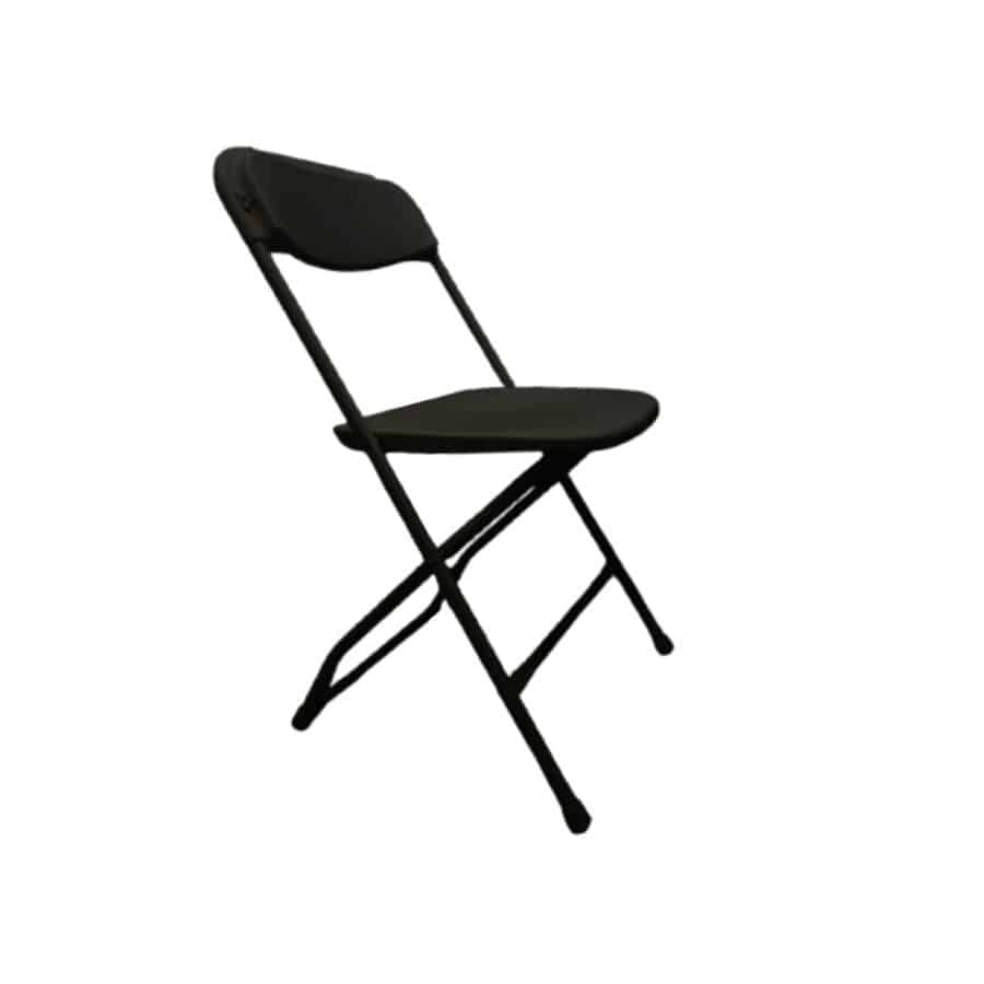 Black Folding Chair