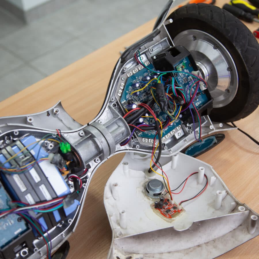 Inside of Hoverboard