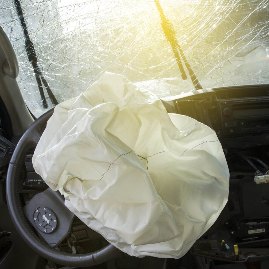 Airbag Causes Damage