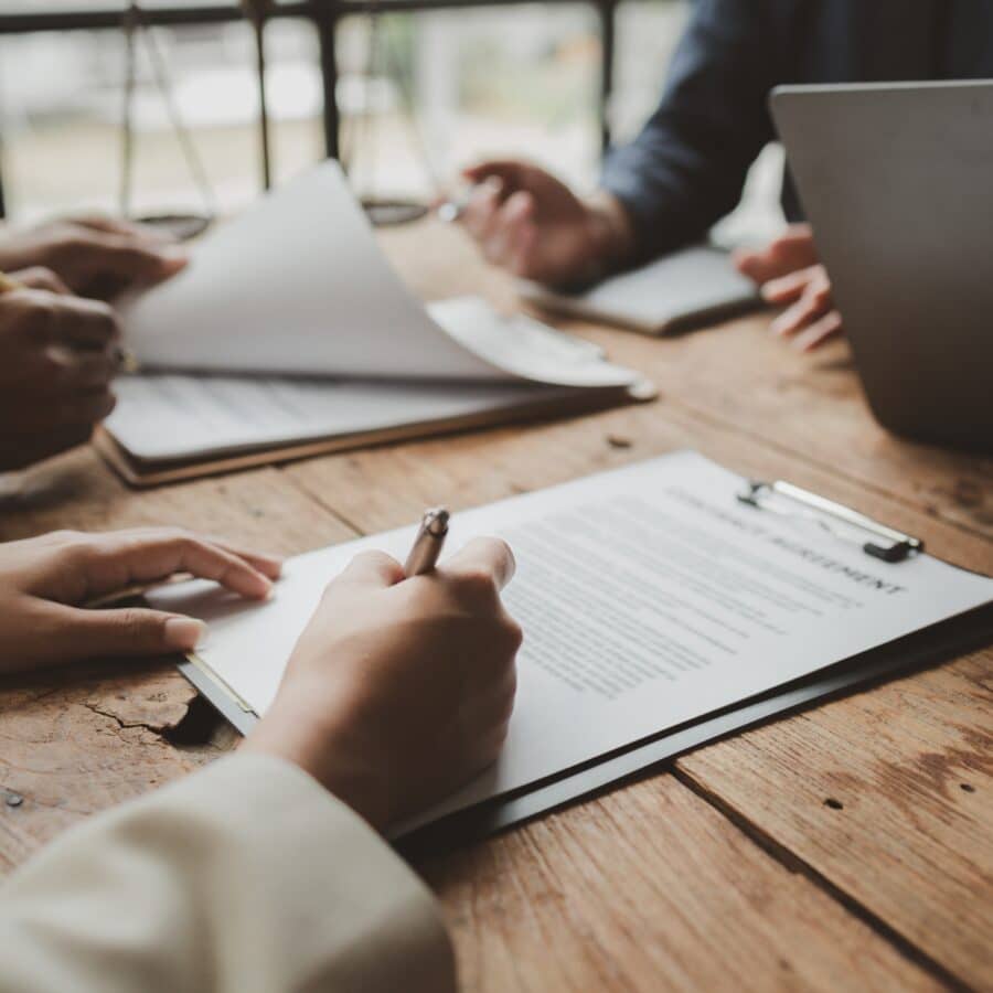 Signing Contracts