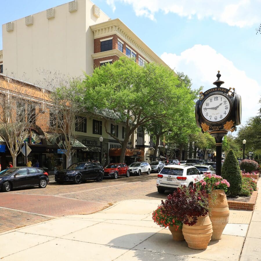 Road in Winter Park