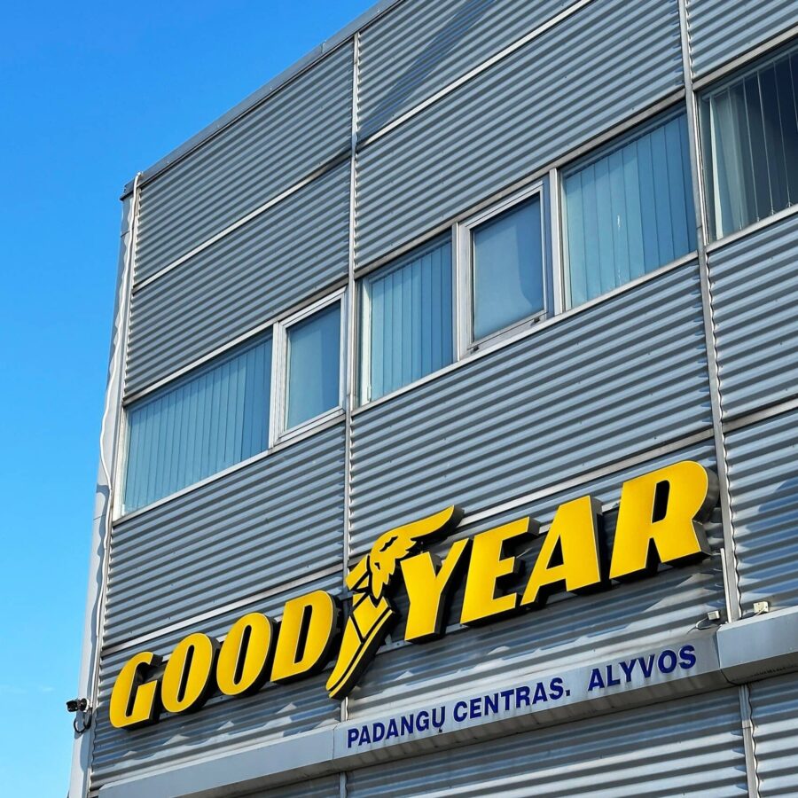 Goodyear Sign