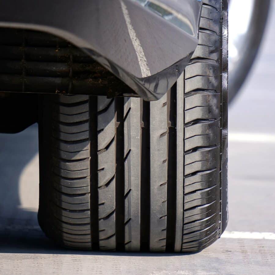 tire split