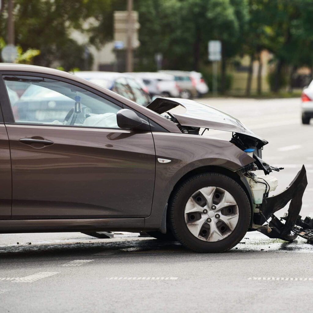 Car Crash with Airbags