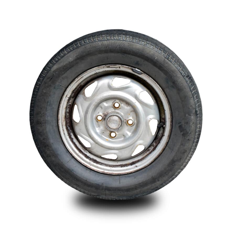Old Tire Split
