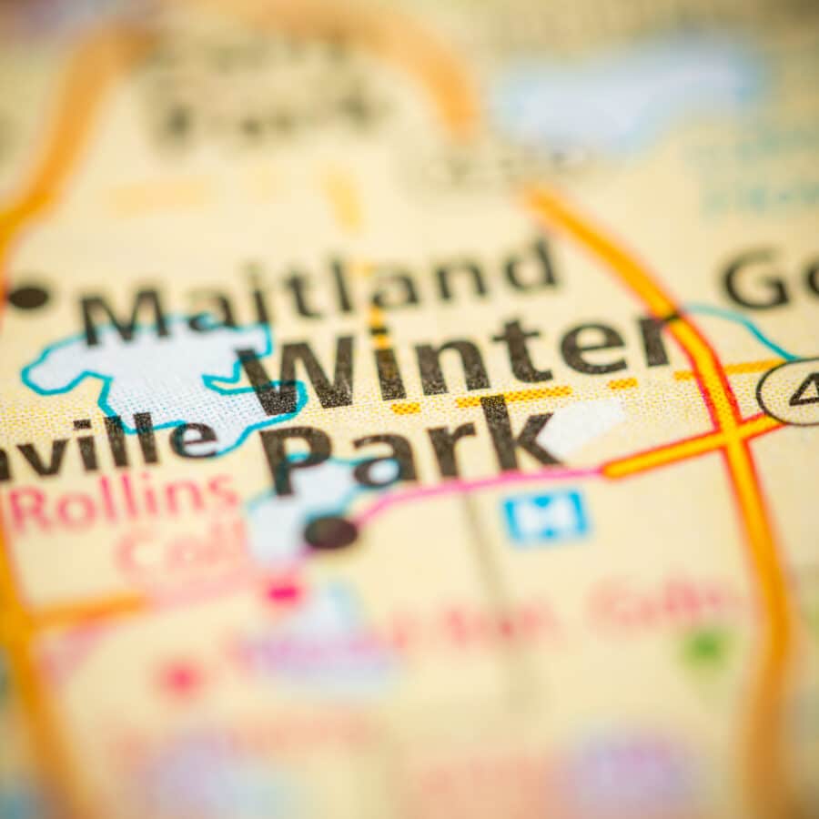 Winter Park Map